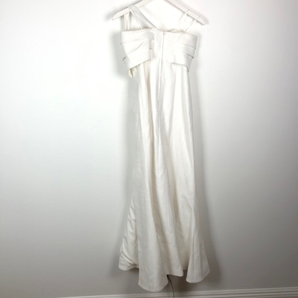 C/MEO Collective Each Other white front bow gown - Picture 9 of 10